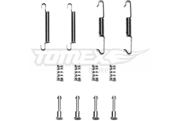 TOMEX BRAKES priedų komplektas, stabdžių trinkelės TX 40-48